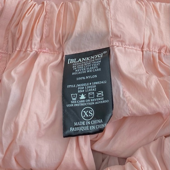 Blank NYC High Rise Pull On Cargo Pants Elastic Waist in Primrose Pink Size XS - Picture 6 of 8